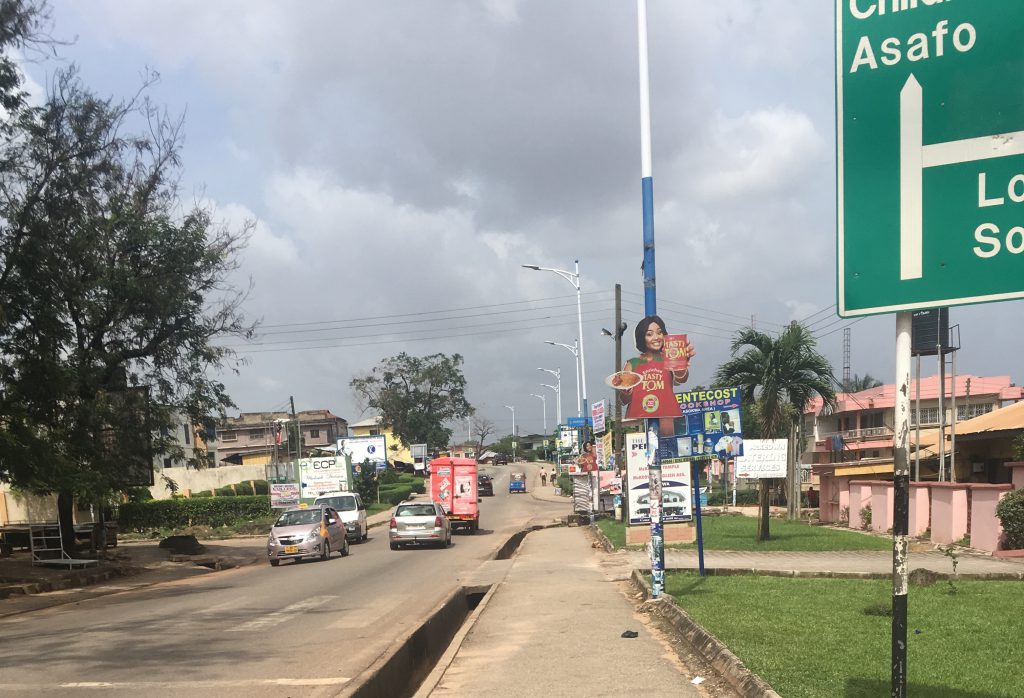 Hoe reis je naar Kumasi